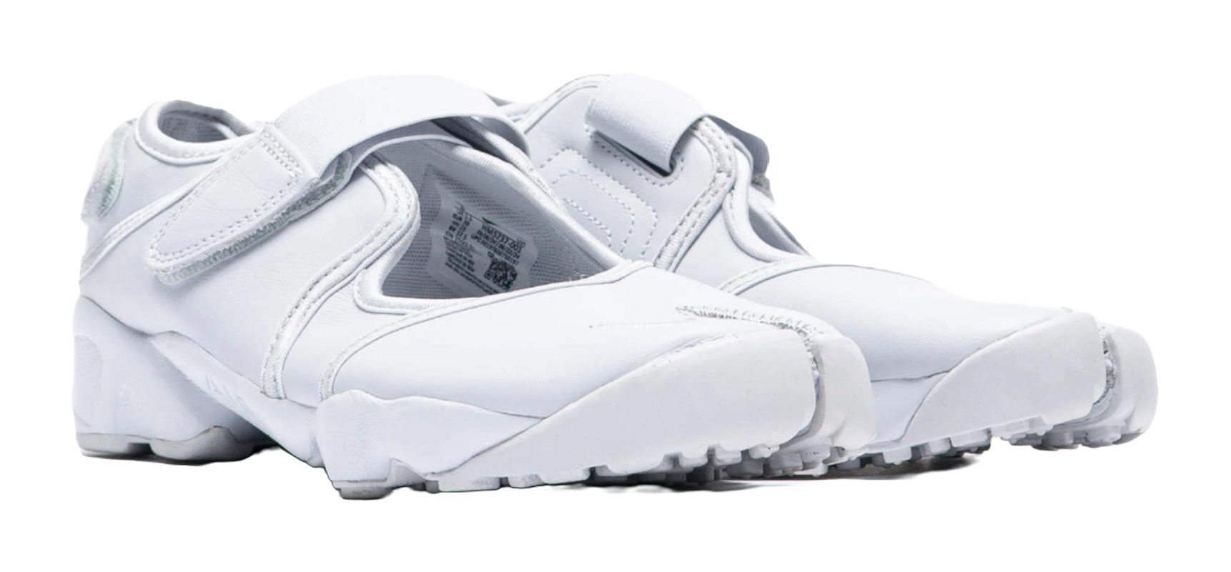 Nike Air Rift Abrasion Resistant Low top Casual Shoes Womens White  vjsneaker.com