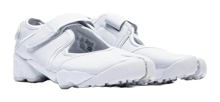 Nike Air Rift Abrasion Resistant Low top Casual Shoes Womens White  vjsneaker.com