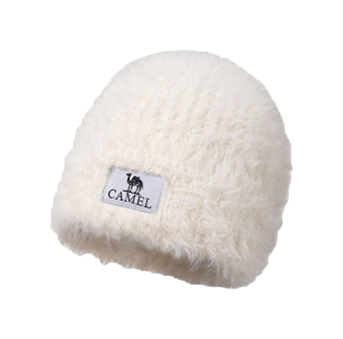 CAMEL Polyester Beanies Womens  VJSNEAKER