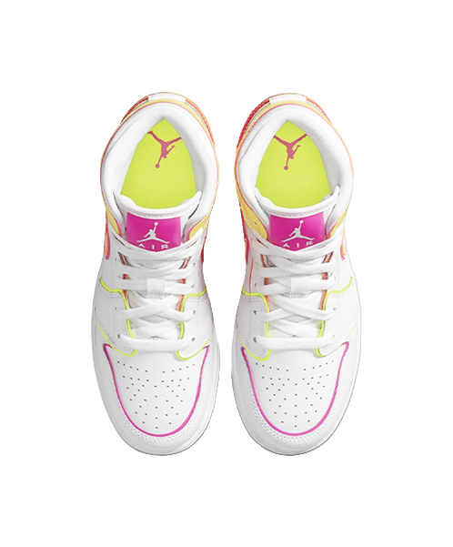 air jordan 1 mid edge glow gs release date