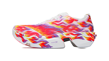 Anta C10 2 "Samadhi True Fire" 112625576-3 - Carbon Plate Running Shoe Unisex White Red Purple