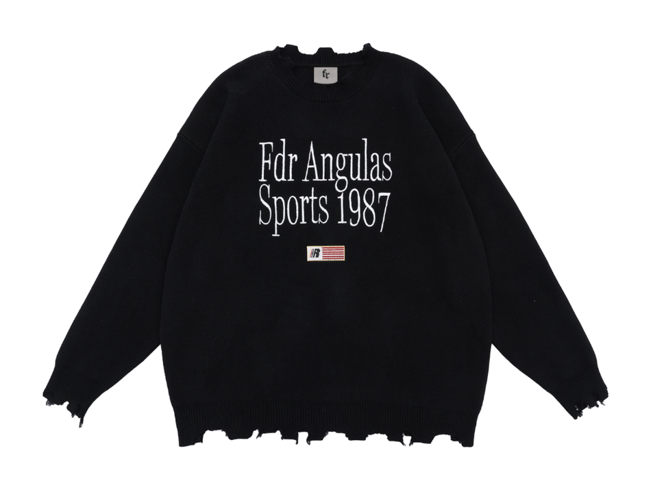 FDR Knitwear Unisex Crew Neck Moderate Others  VJSNEAKER