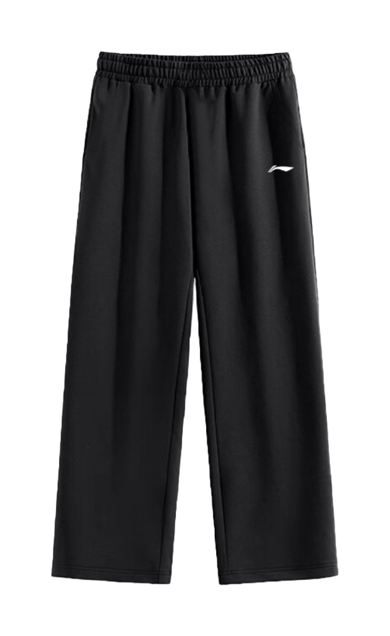 Li Ning Casual Pants Unisex Black Moderate Sweatpants  VJSNEAKER