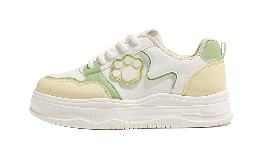 HUANQIU Anti Slip And Wear Resistant Height Increasing Low Top Skateboard Shoes Women's 