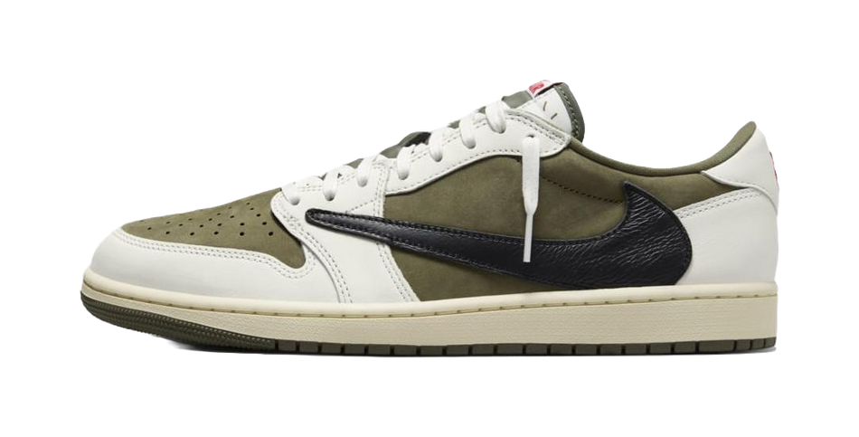 Jordan 1 Retro Low Og Sp Travis Scott Medium Olive  VJSNEAKER