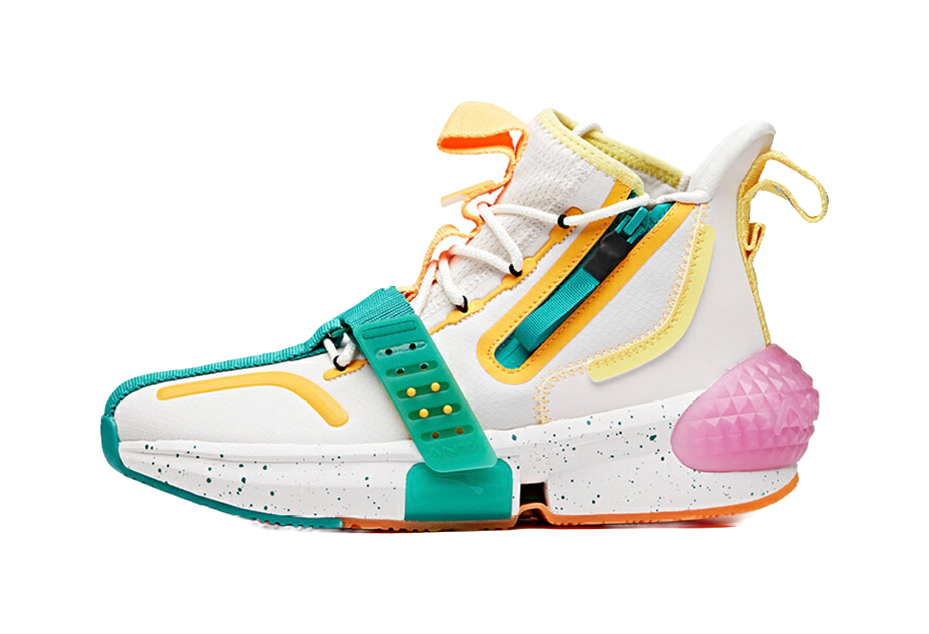 Dragon Ball Super x Anta Gotenks Dragon Ball Super Comfortable Slip Resistant Abrasion Resistant High top  vjsneaker.com