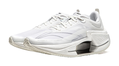 Li Ning Shadow 3 Essential Cushioning Support Rebound Low top Casual Running Shoes Mens Ivory  VJsneaker