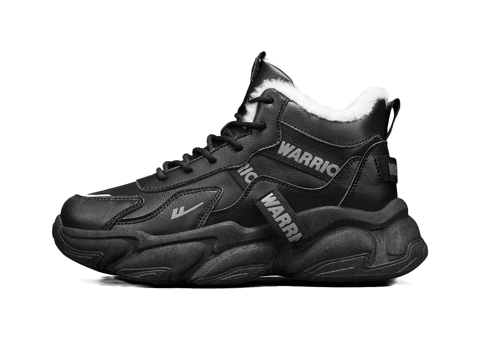 Warrior Cushioning And Breathable High top Chunky Sneakers Men's 