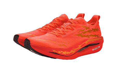 361° Flame 5 Cushioning Slip Resistant Abrasion Resistant Breathable Low top Running Shoes Unisex Radiant Flame  vjsneaker.com