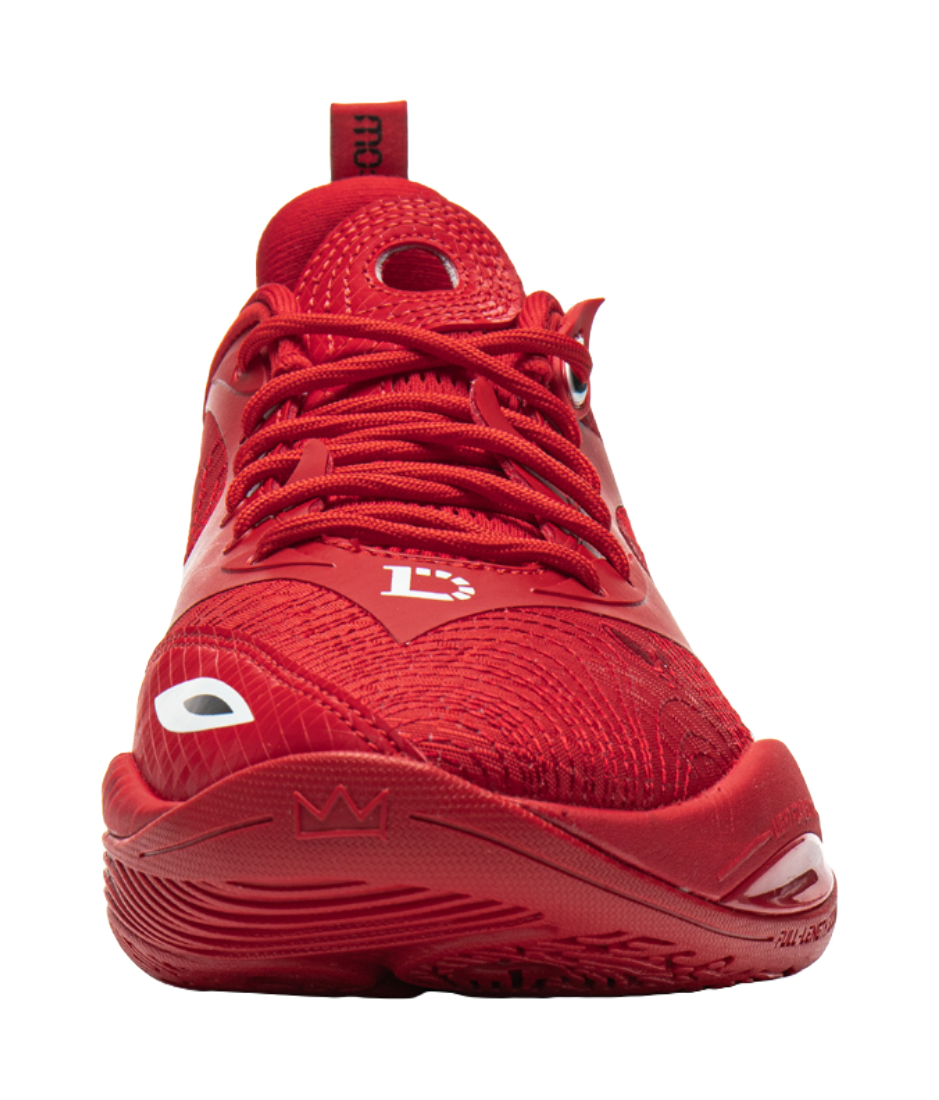 Li Ning DLO2 Low top Basketball Shoes Unisex Wealth Red