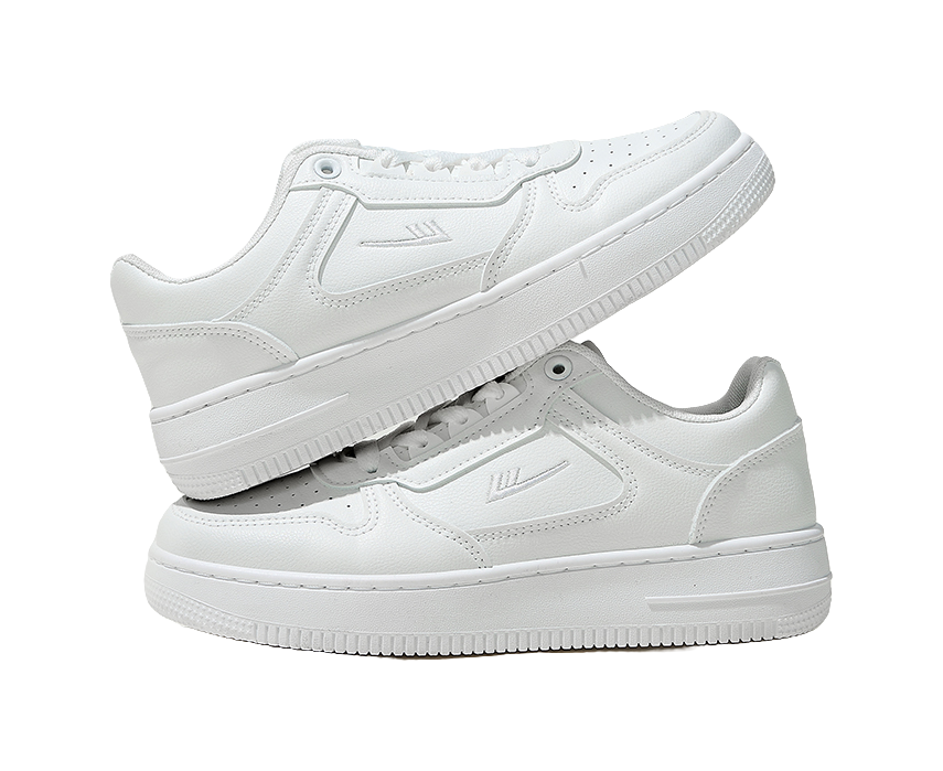 Warrior Air Force 1 White Sneakers Anti-Slip And Wear-Resistant Breathable Skateboard Shoes Unisex 