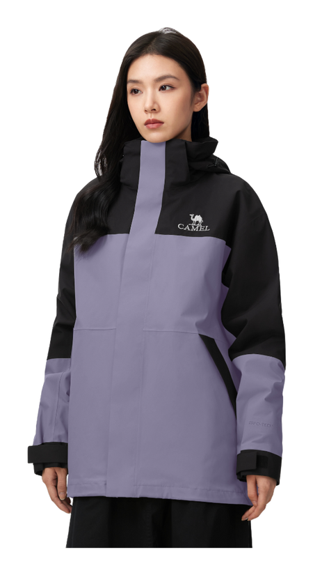 CAMEL Hiking Outdoor Adventure Waterproof, Windproof, Breathable, Abrasion Resistant, Thermal Windbreaker Jacket Unisex  vjsneaker.com