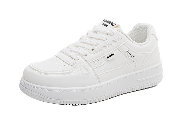 HUANQIU Anti Slip Wear Resistant Low Top Skateboard Shoes Men's 