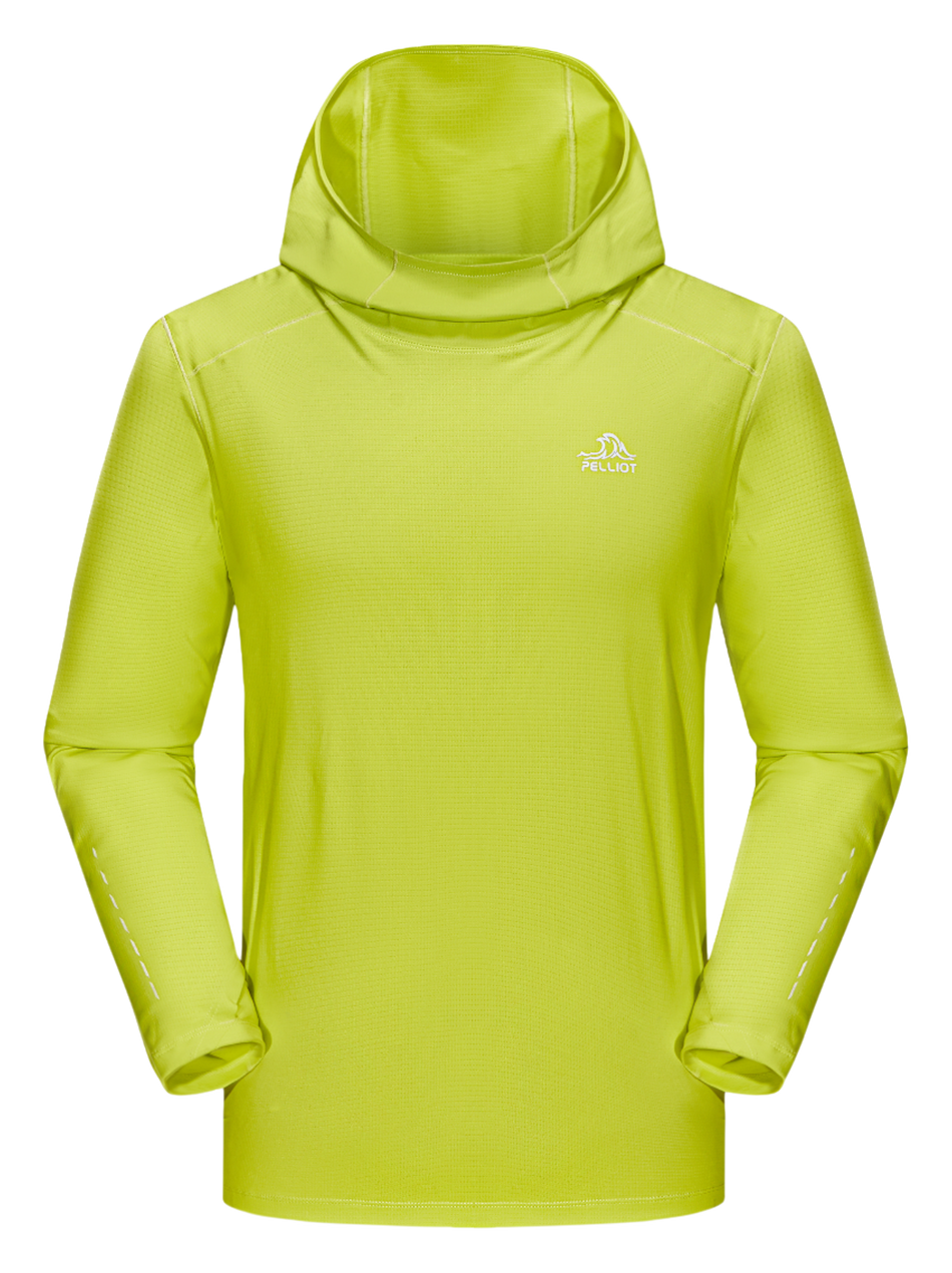 Boxi and PELLIOT City Outdoor Fast Drying Breathable Comfortable Antibacterial Running Fitness Clothing Sweat Absorbing and Moisture wicking Sports Top Bottom Versatile Long Sleeve Sweatshirt T-shirt for Men's Daily Commuting  vjsneaker.com