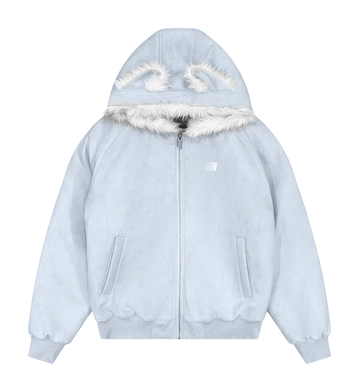 FDR Puffer Jackets Unisex Fur Collar Moderate  VJSNEAKER