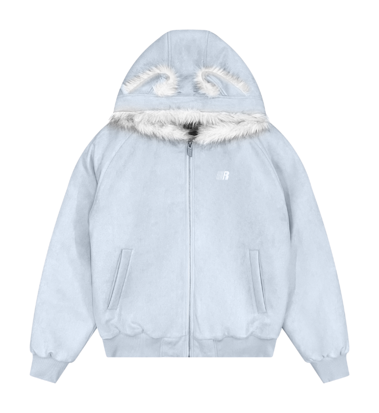 FDR Puffer Jackets Unisex Fur Collar Moderate  VJSNEAKER