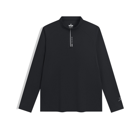 Xtep Comprehensive Training Series Long Sleeve Sports Versatile Breathable and Moisture Absorbing Knitted Shirt for Men  vjsneaker.com