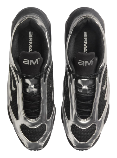 Nike Air Max Muse Black Metallic Silver Womens  vjsneaker.com