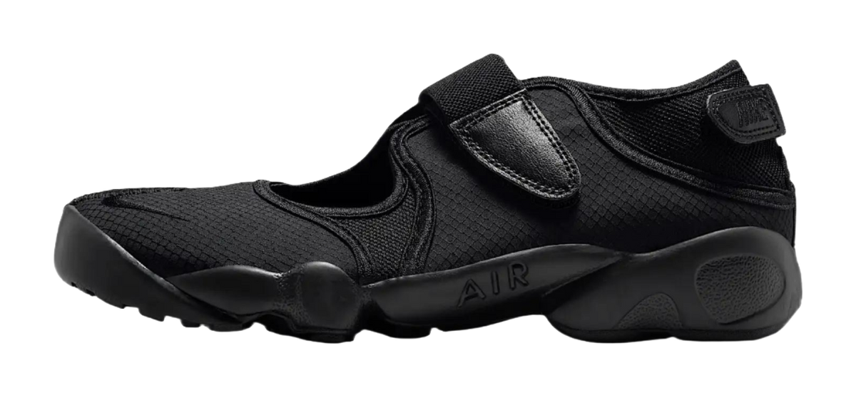 Nike Air Rift Breathable And Lightweight Low Top Running Shoes Womens Black  VJSNEAKER