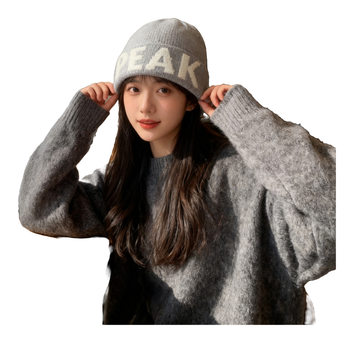 Peak beanie for both men and women  vjsneaker.com