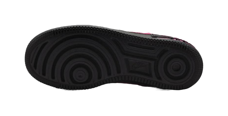 Nike AF1 Shadow Skateboard Shoes Womens Black Pink  vjsneaker.com