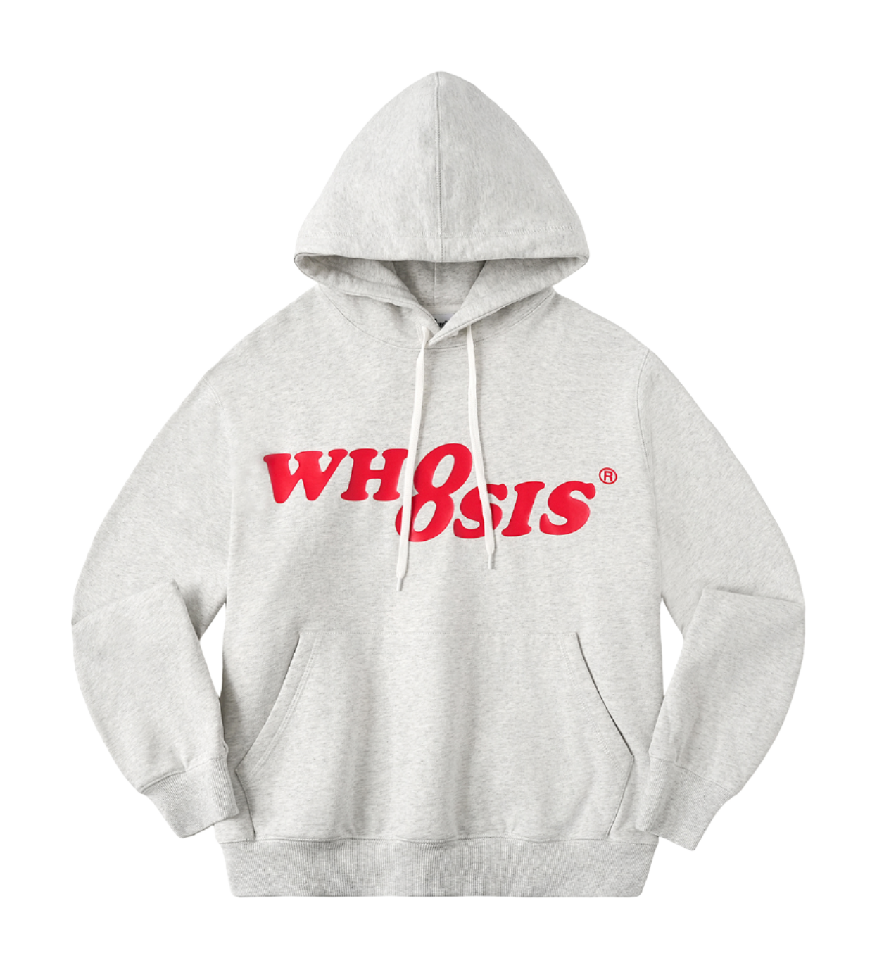 WHOOSIS Shining Color Phantom Logo Hoodie Casual Loose Versatile Letter Campus Warm Autumn/Winter Plus Velvet Hoodie Unisex  vjsneaker.com