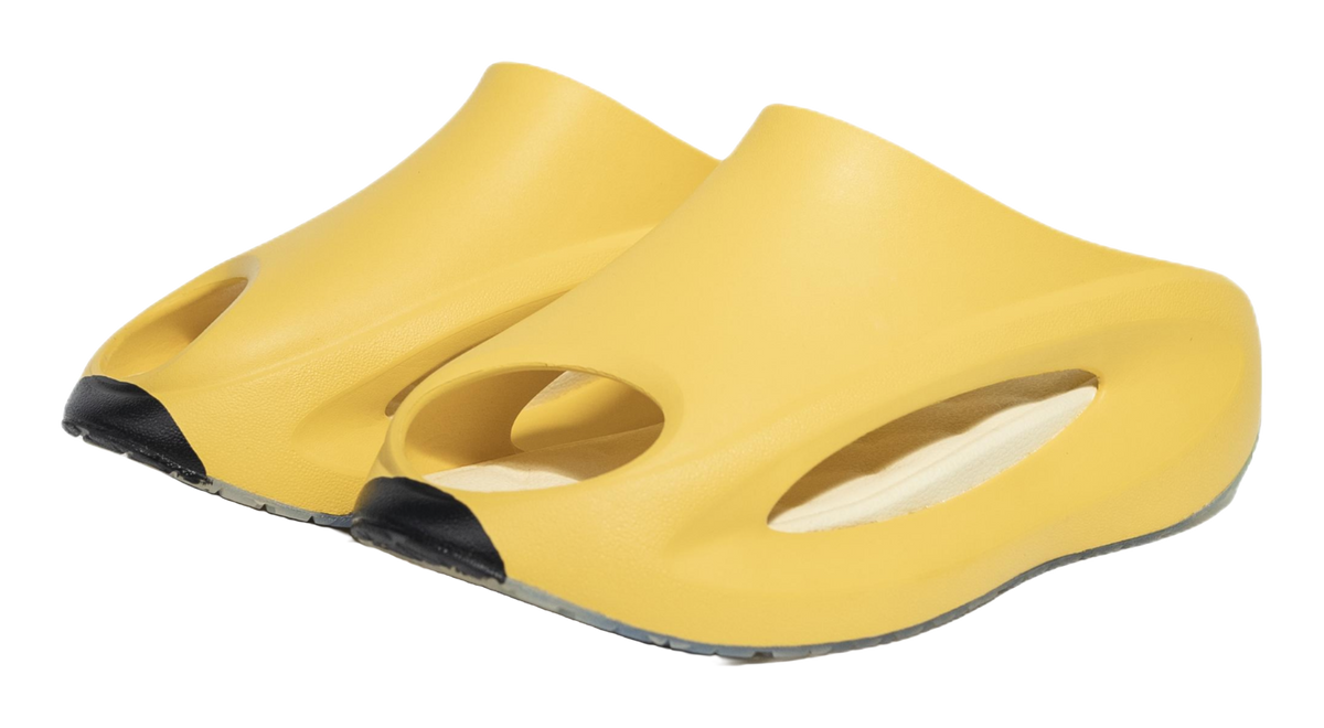 Li Ning Quiet Abrasion Resistant Slide Slippers Mens Custard Bored Monkey Special Version, Bored Banana Buddy  vjsneaker.com