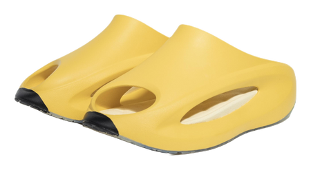 Li Ning Quiet Abrasion Resistant Slide Slippers Mens Custard Bored Monkey Special Version, Bored Banana Buddy  vjsneaker.com