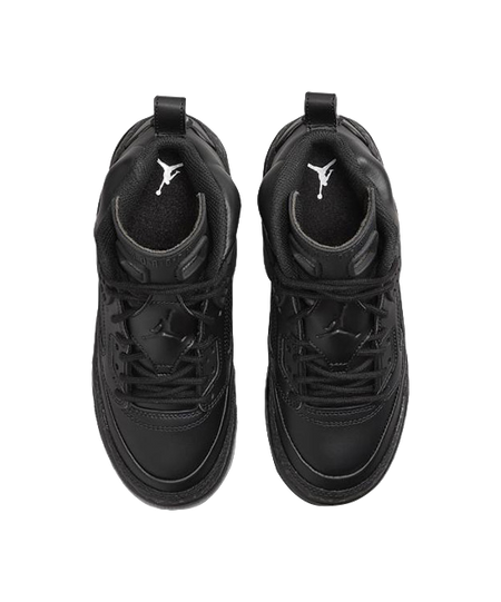 Jordan Spizike Winterized Black Cat GS  vjsneaker.com