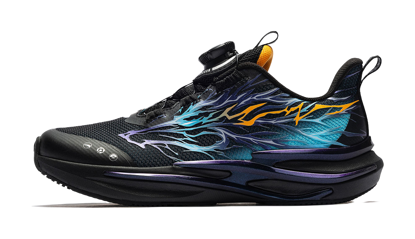 ANTA Children's Red Flame Comfortable Technology Trendy Low cut Running Shoes for Men and Women  VJSNEAKER