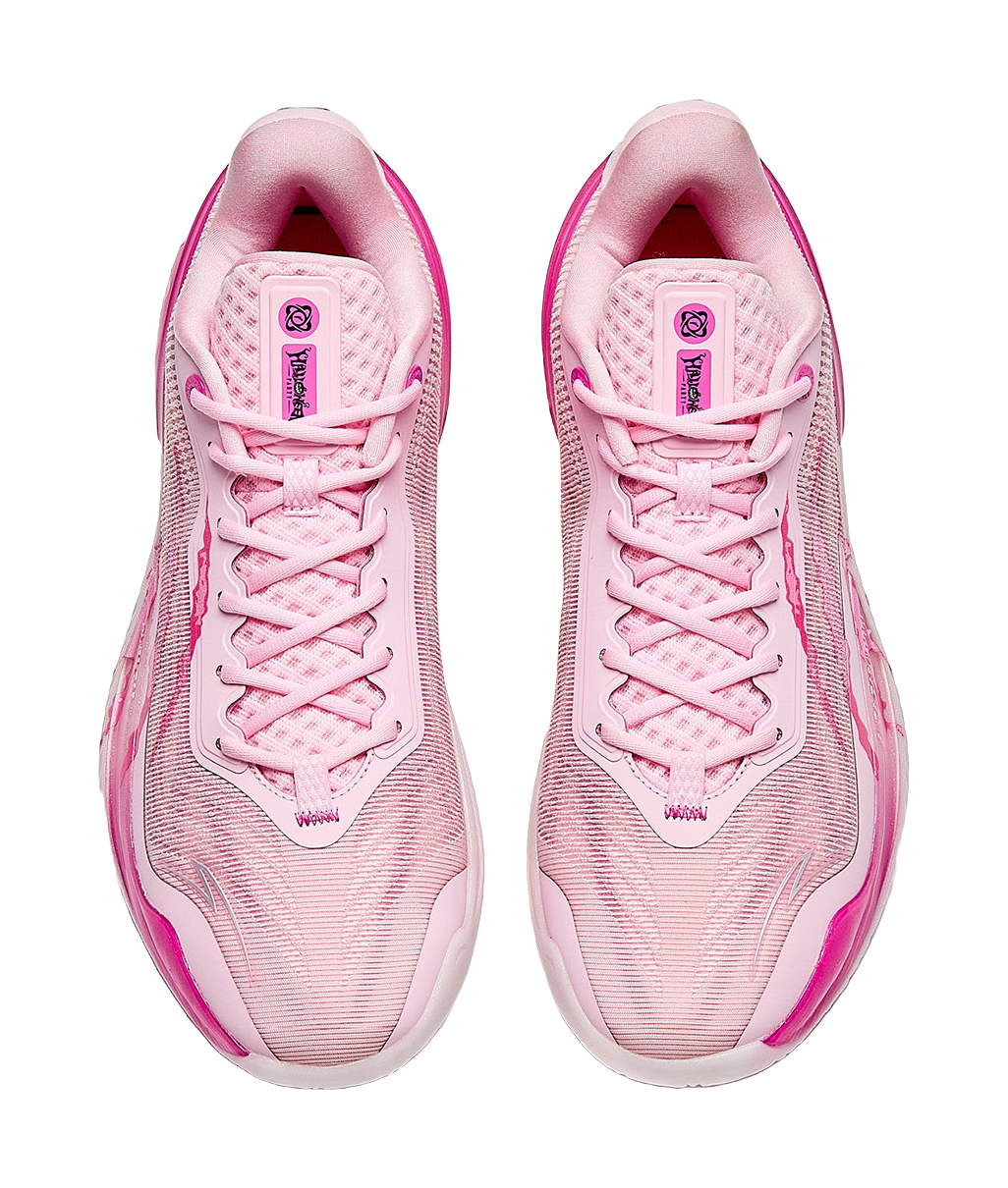 Anta Professional Game Ready Low Top Basketball Shoes Mens Pink Purple  VJSNEAKER