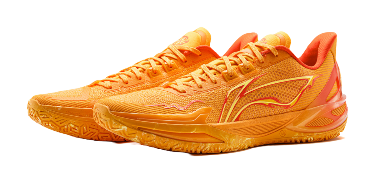 Li Ning Blade 6 V2 Low top All Around Performance Basketball Shoes Unisex Marigold Orange  vjsneaker.com