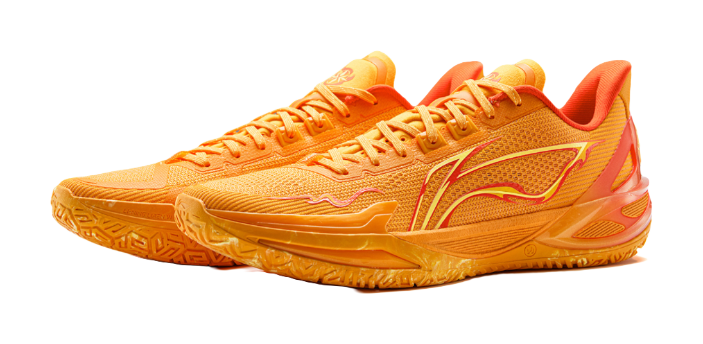Li Ning Blade 6 V2 Low top All Around Performance Basketball Shoes Unisex Marigold Orange  vjsneaker.com