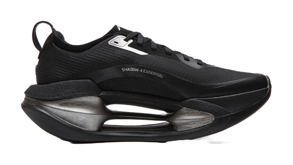 Li-Ning Shadow 4 Essential "Black" ARRW007-18 - Daily Performance Running Shoe Unisex Black