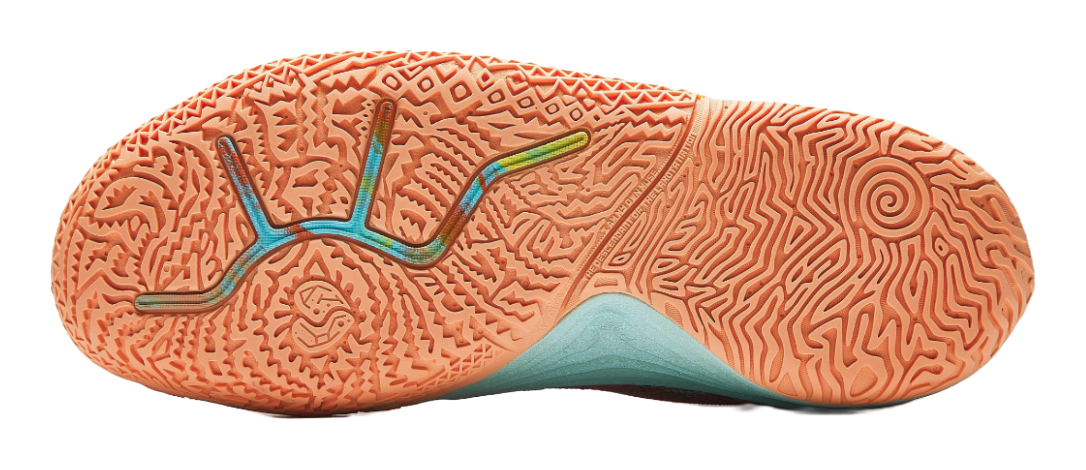 Anta KAI 2 "Sun" 112531111S-6 - Kyrie Irving Basketball Shoe Unisex Orange Blue