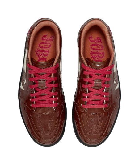 Jordan Air Jordan 1 Low top Vintage Basketball Shoes Unisex Brown  vjsneaker.com