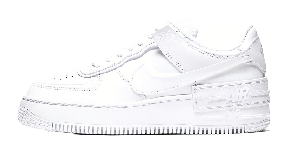 Nike Air Force 1 Shadow Triple White Womens  vjsneaker.com