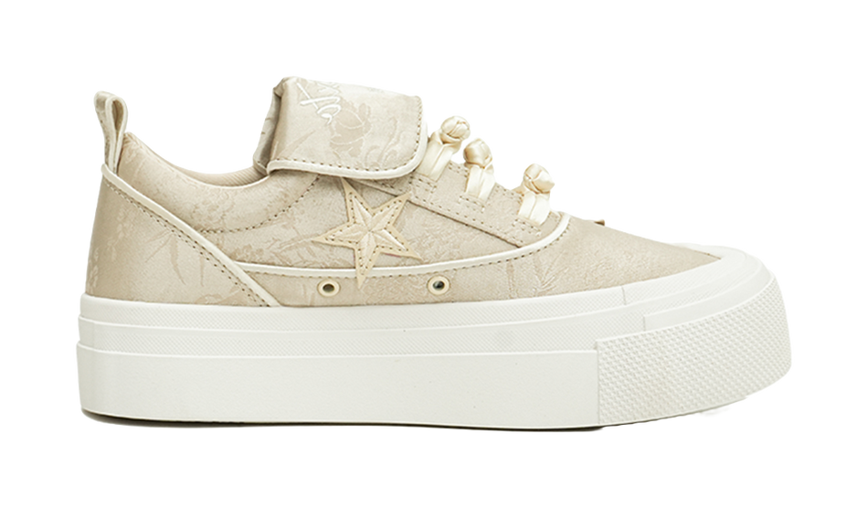 KAALIXTO Skateboarding Canvas Low 'Cream'