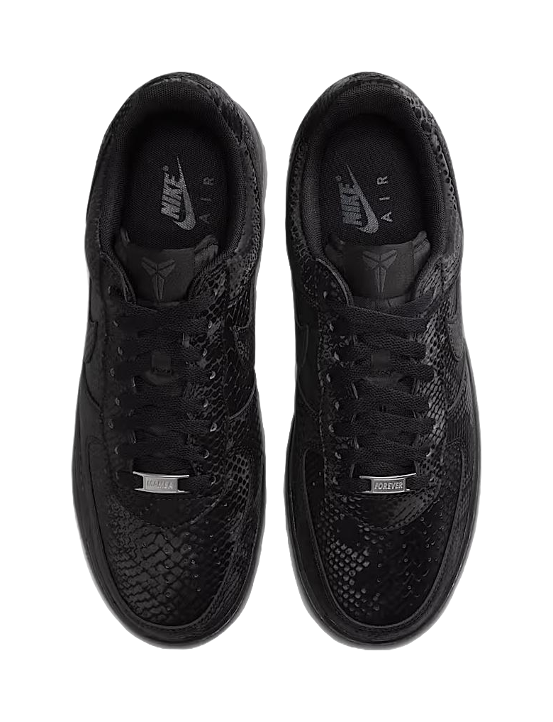 Nike Air Force 1 Breathable Low top Skateboard Shoes Mens Black  vjsneaker.com