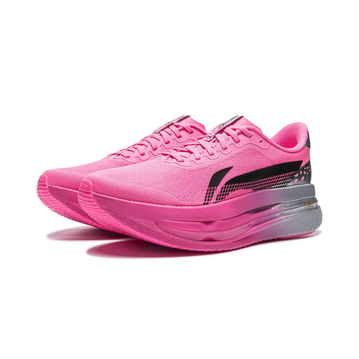 Li Ning Red Hare 9 ULTRA Pink Black ARPW007-14 - Running Shoes for Men Pink/Black