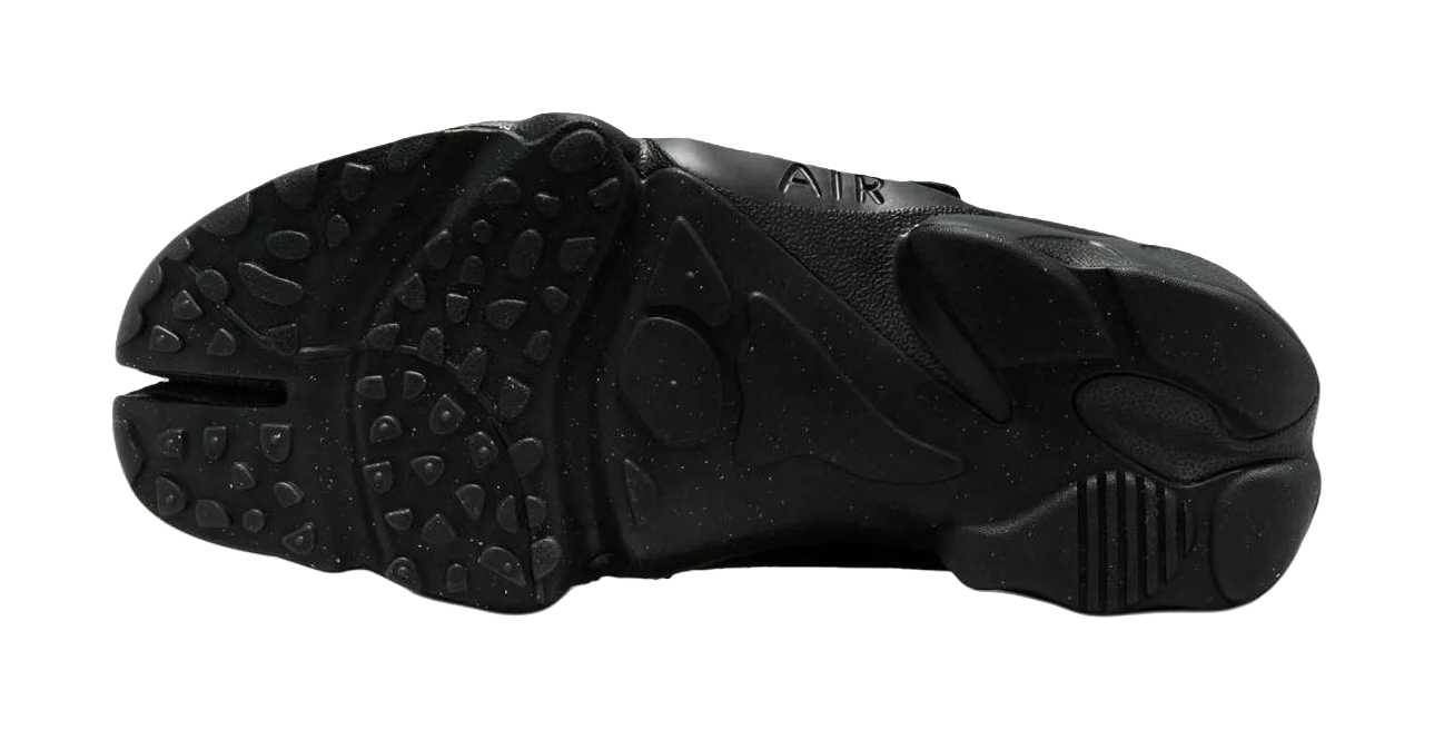 Nike Air Rift Leather Triple Black Womens  vjsneaker.com