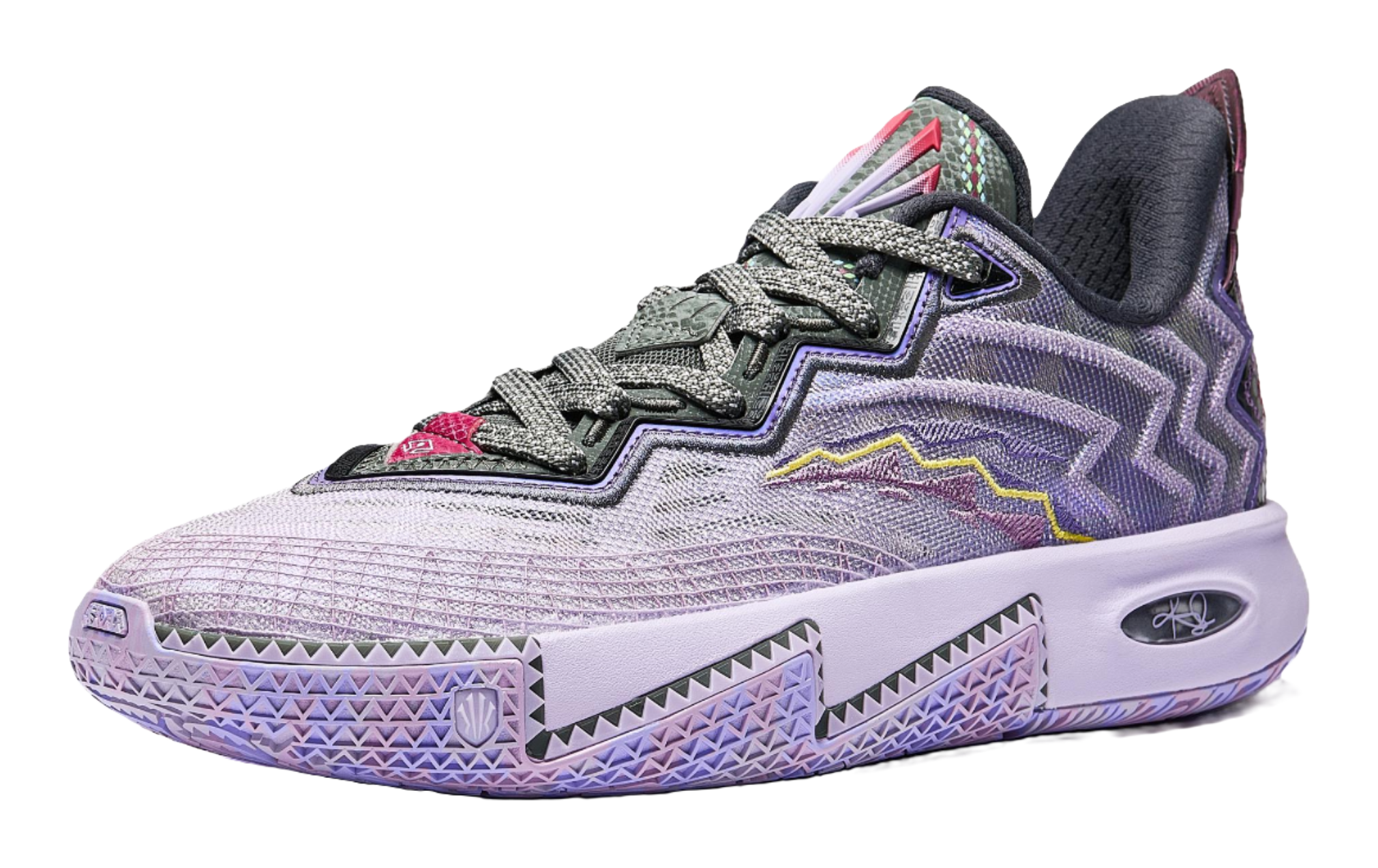 Anta KAI 2 "Remembering" 112541111-3 - Kyrie Irving Basketball Shoe Unisex Grey Purple