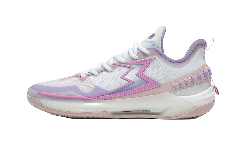 361° BIG3 5.0 Quick PRO Basketball Shoes Mens Low top 361 Degrees White/Digital Lavender  Vertical Jump Group USA Inc.