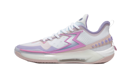 361° BIG3 5.0 Quick PRO Basketball Shoes Mens Low top 361 Degrees White/Digital Lavender  Vertical Jump Group USA Inc.