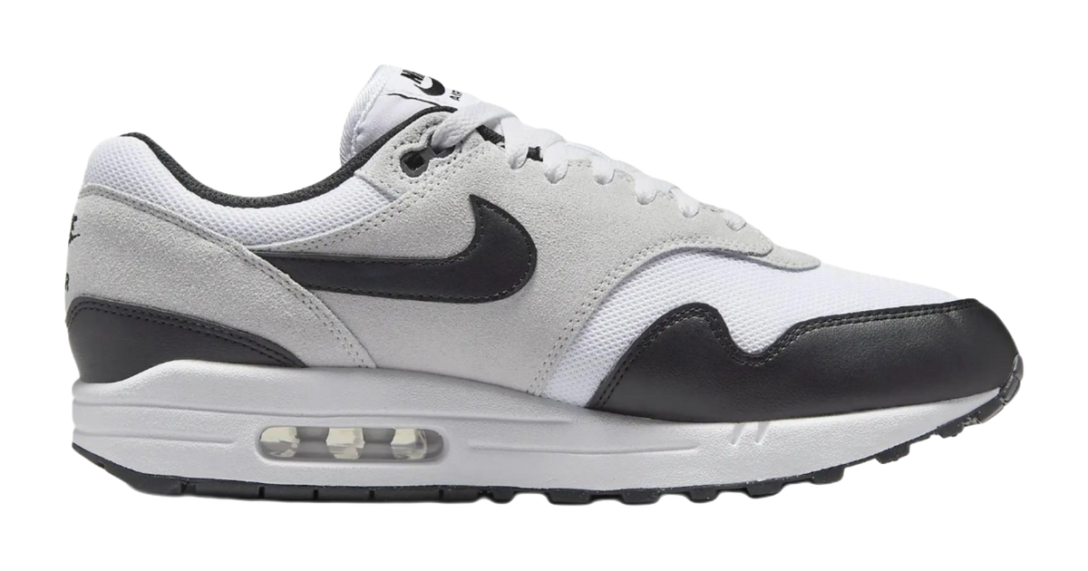 Nike Air Max 1 Essential White Pure Platinum Black  vjsneaker.com