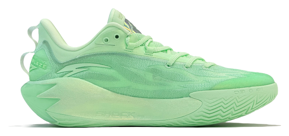 Anta Shock Wave 7 Pro "Awakens Green" 112631606S-8 - Basketball Shoe Unisex Green