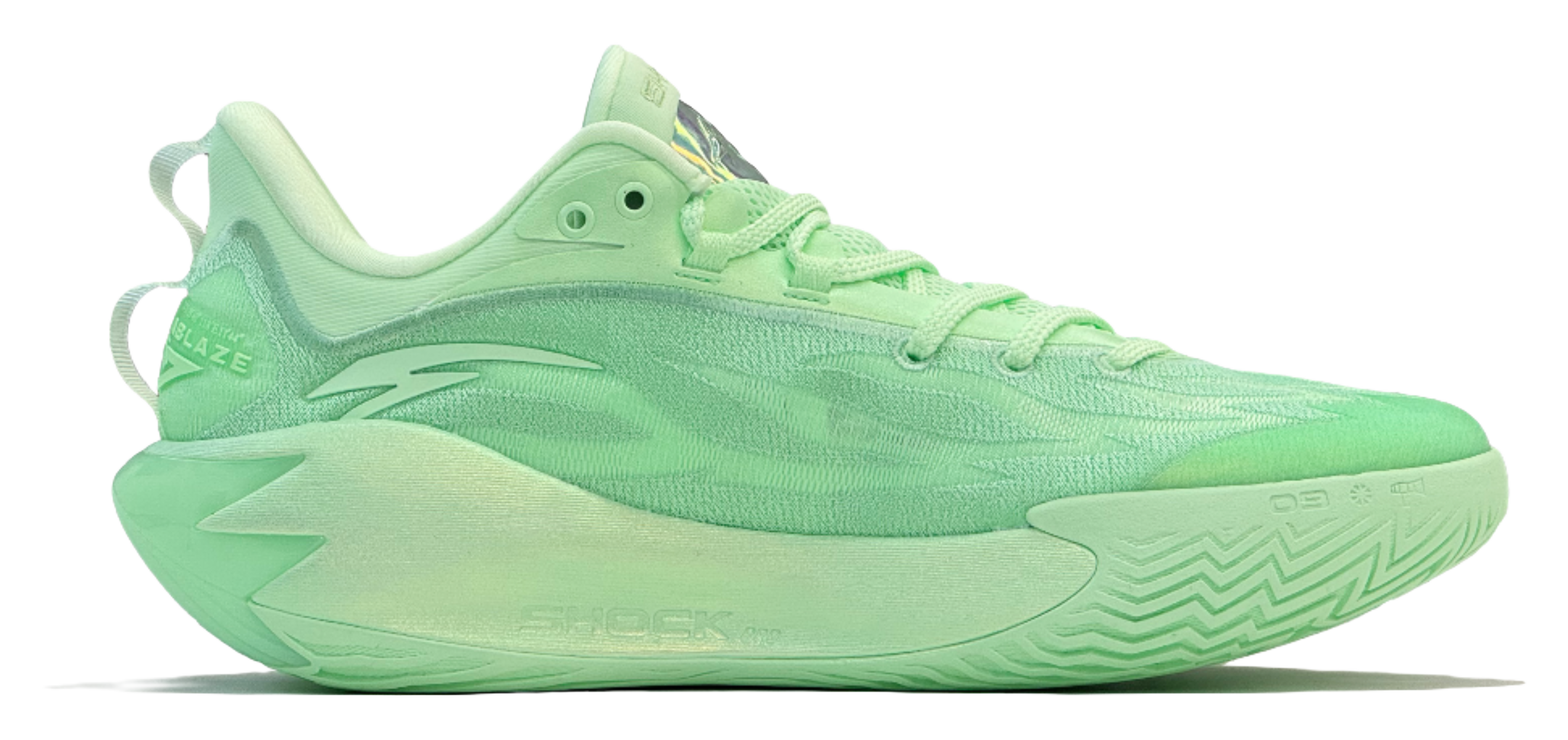 Anta Shock Wave 7 Pro "Awakens Green" 112631606S-8 - Basketball Shoe Unisex Green
