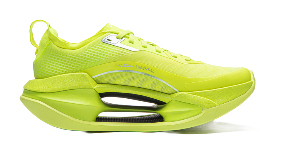 Li-Ning Shadow 4 Essential "Fluorescent Lime Green" ARRW007-17 - Daily Performance Running Shoe Unisex Fluorescent Lime Green