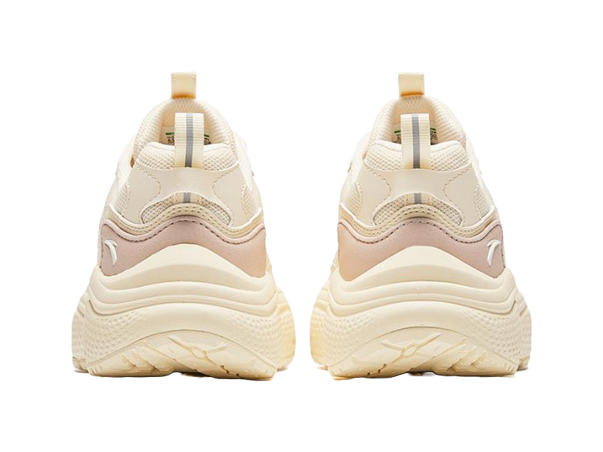 Anta Starlight Breathable Support Low top Chunky Sneakers Women's Ecru 