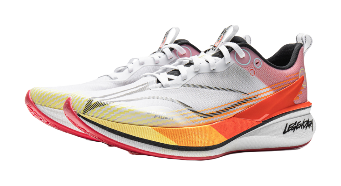 Lol X LINING Red Hare 8PRO Running Shoes Unisex Low top White Orange 